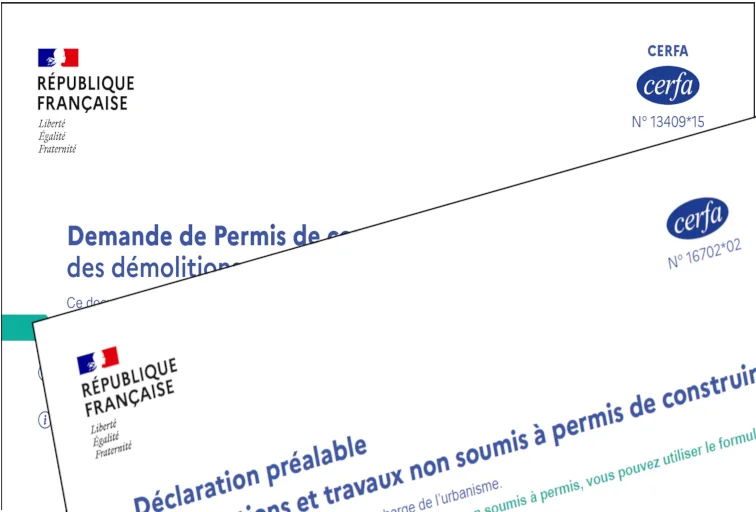 Dossier administratif complet pour permis de construire